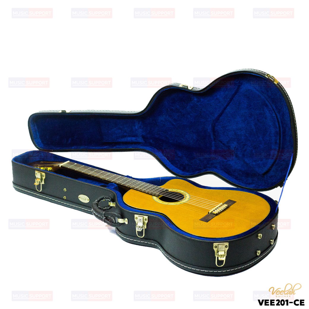 Veelah V201CE Electric Classic Guitar กีตาร์คลาสสิกไฟฟ้า