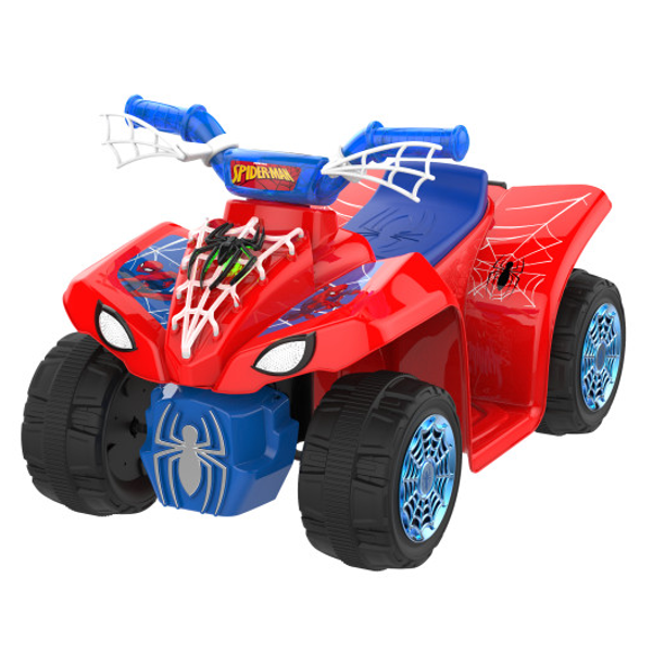 Dynacraft Marvel Spiderman Ride On Toy With Light Up Eyes รถแบตเตอรี่เด็ก