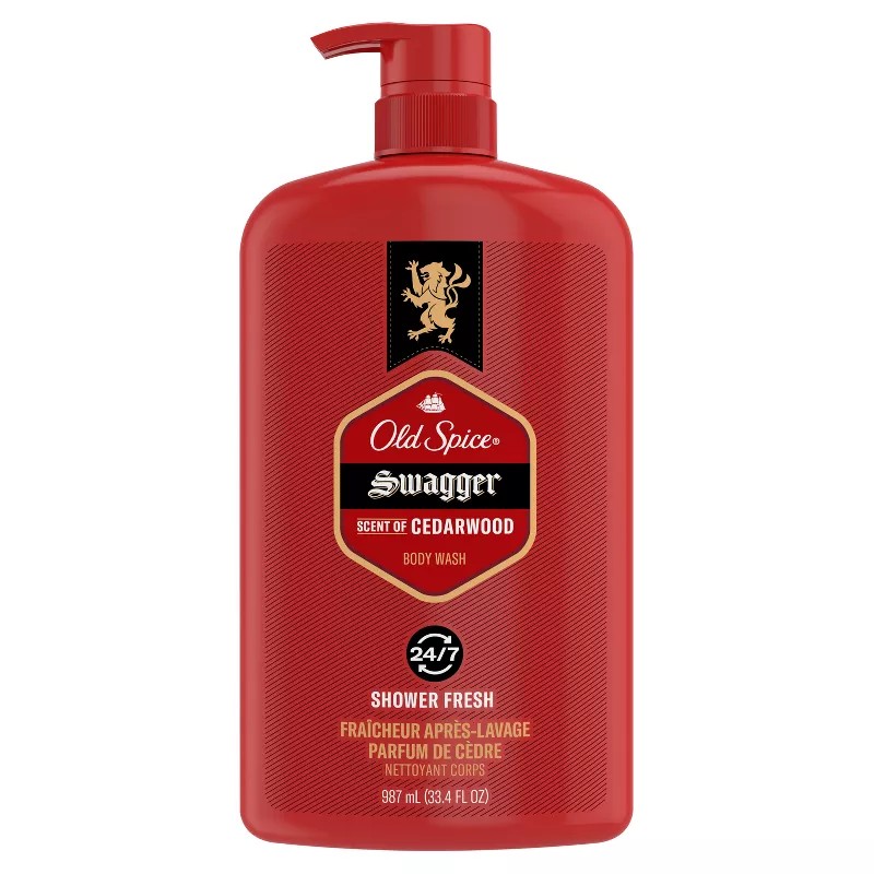 ครีมอาบน้ำผู้ชาย Old Spice Swagger Body Wash 24/7 Shower Fresh สดชื่นตลอด 24 ชั่วโมง