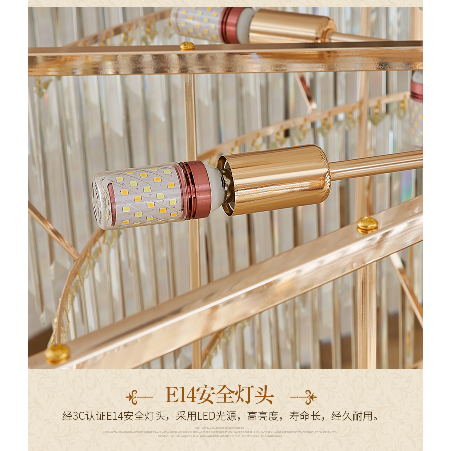 CT162A090 SOTMIA แชนเดอเรีย โคมไฟหรู โคมไฟใหญ่ Modern Luxury โคมไฟโถงสูง โคมไฟโถงบรรได