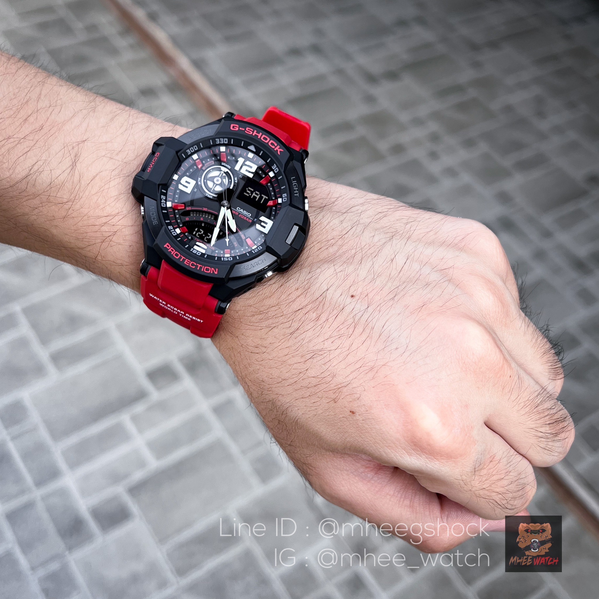 Ga-1000-4b นักบิน Gravity Master Red Spider rare item
