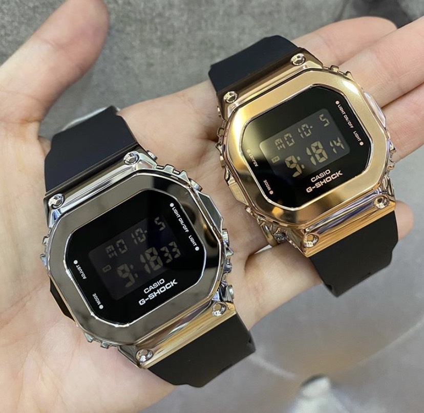 G-Shock Mini Black Silver