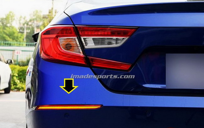 ไฟทับทิมหลัง LED Accord G10 พร้อมชุดไฟเลี้ยวแบบ SEQUENTIAL Light