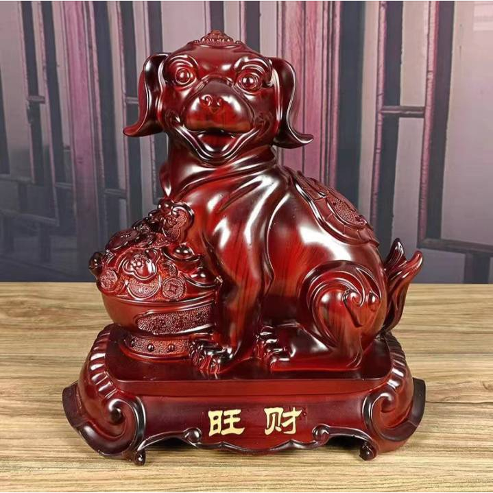 CT184B117 HAOYUN นักษัตร12ราศี โมเดล ของมงคล ของขวัญ โมเดลสีไม้