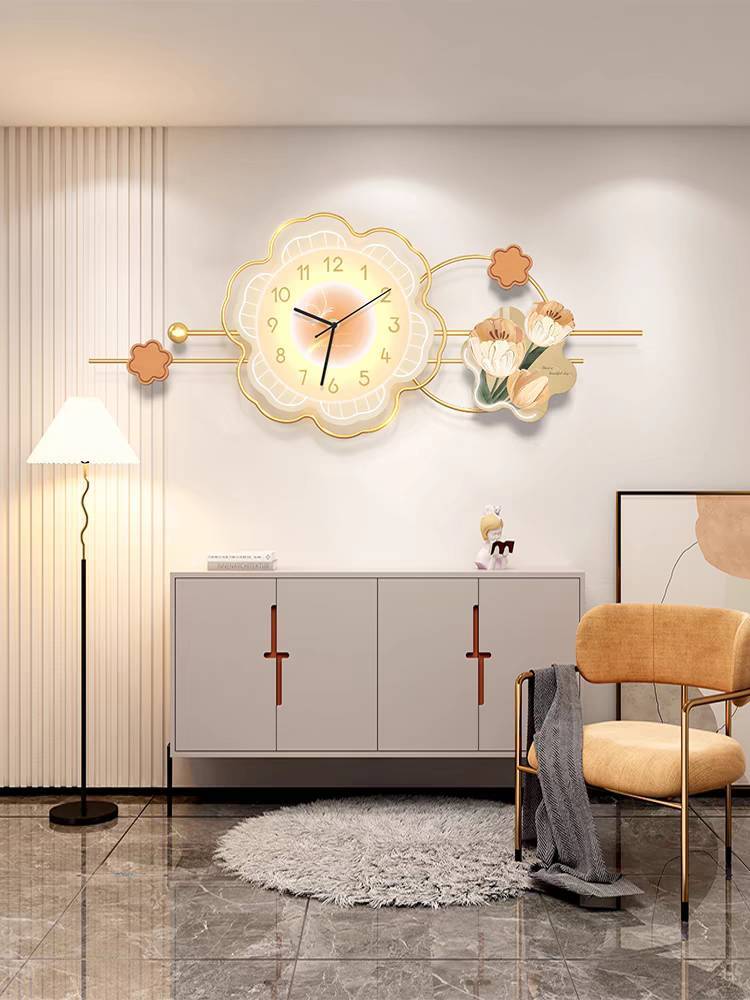CT208C046 INTERY นาฬิกาติดผนัง นาฬิกามงคล WALL CLOCK WALL DECOR