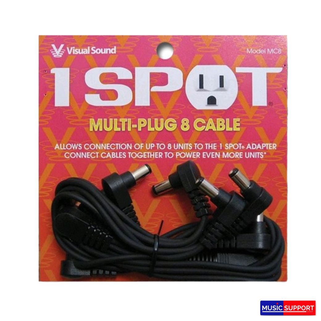 Truetone 1 SPOT MC8 Multi-Plug 8 Daisy Chain Pedal Power Cable / 1ออก8