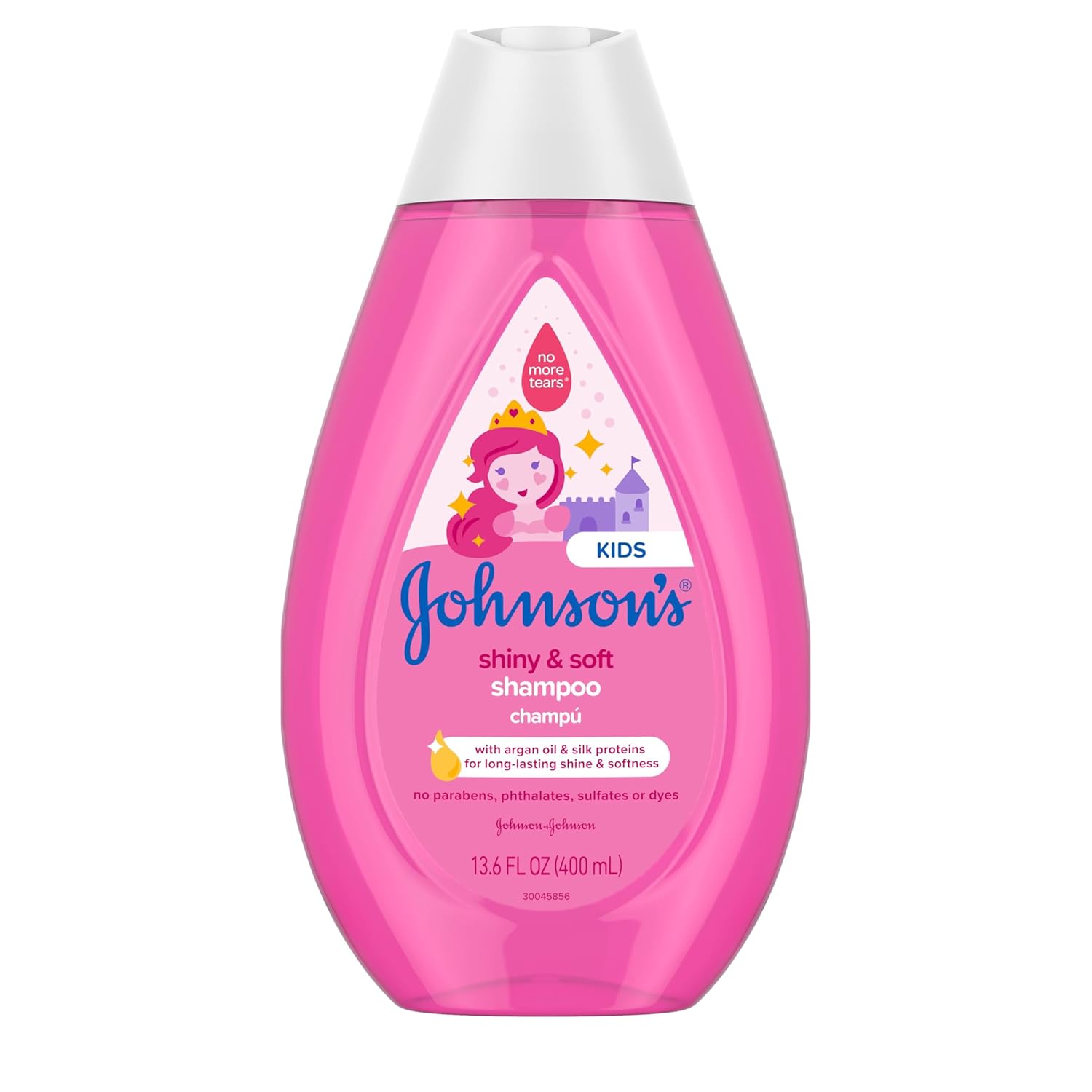 Johnson's Kids Shiny & Soft Tear-Free Kids' with Argan Oil & Silk Proteins จอห์นสัน คิดส์ ช่วยผมนุ่มลื่น