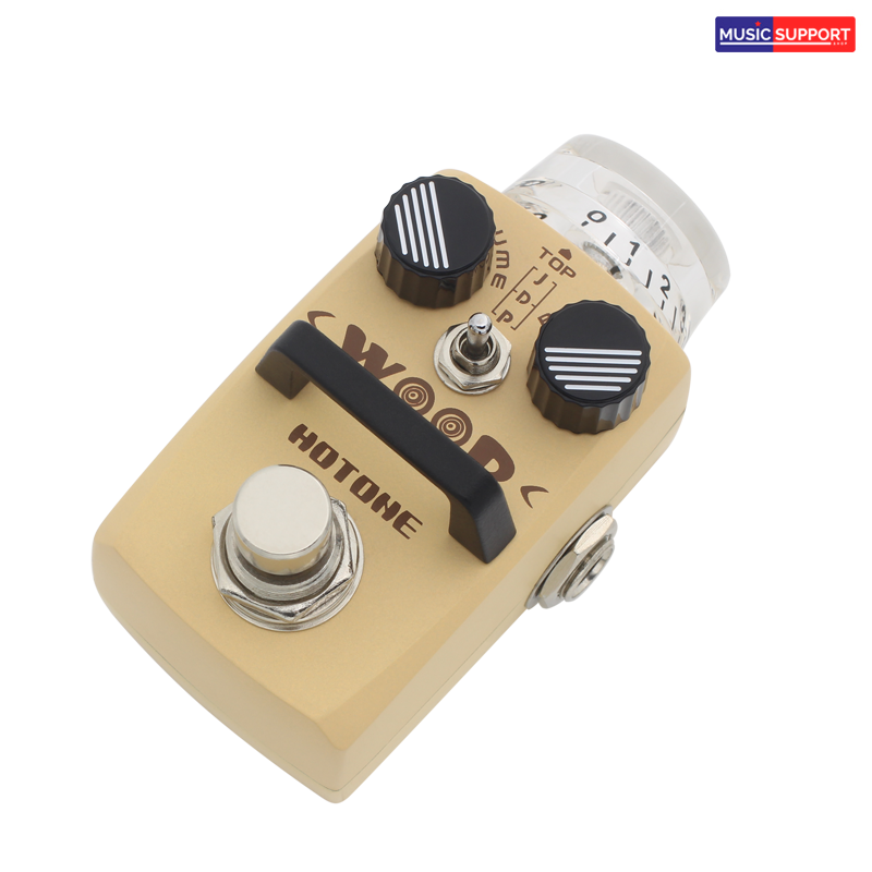 เอฟเฟ็คกีต้าร์โปร่ง Hotone Wood Acoustic guitar simurator