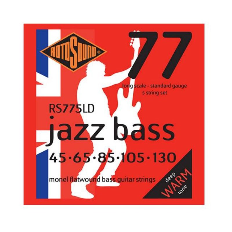 สายกีตาร์เบส RotoSound Jazz Bass RS775LD