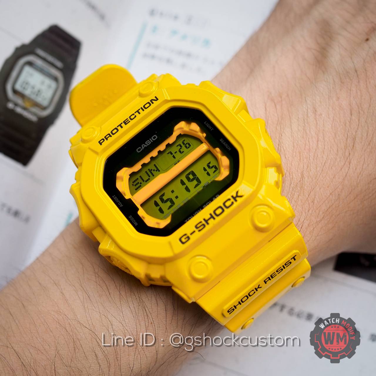 G-Shock ยักษ์ใหญ่ เหลือง GX-56 Custom Yellow