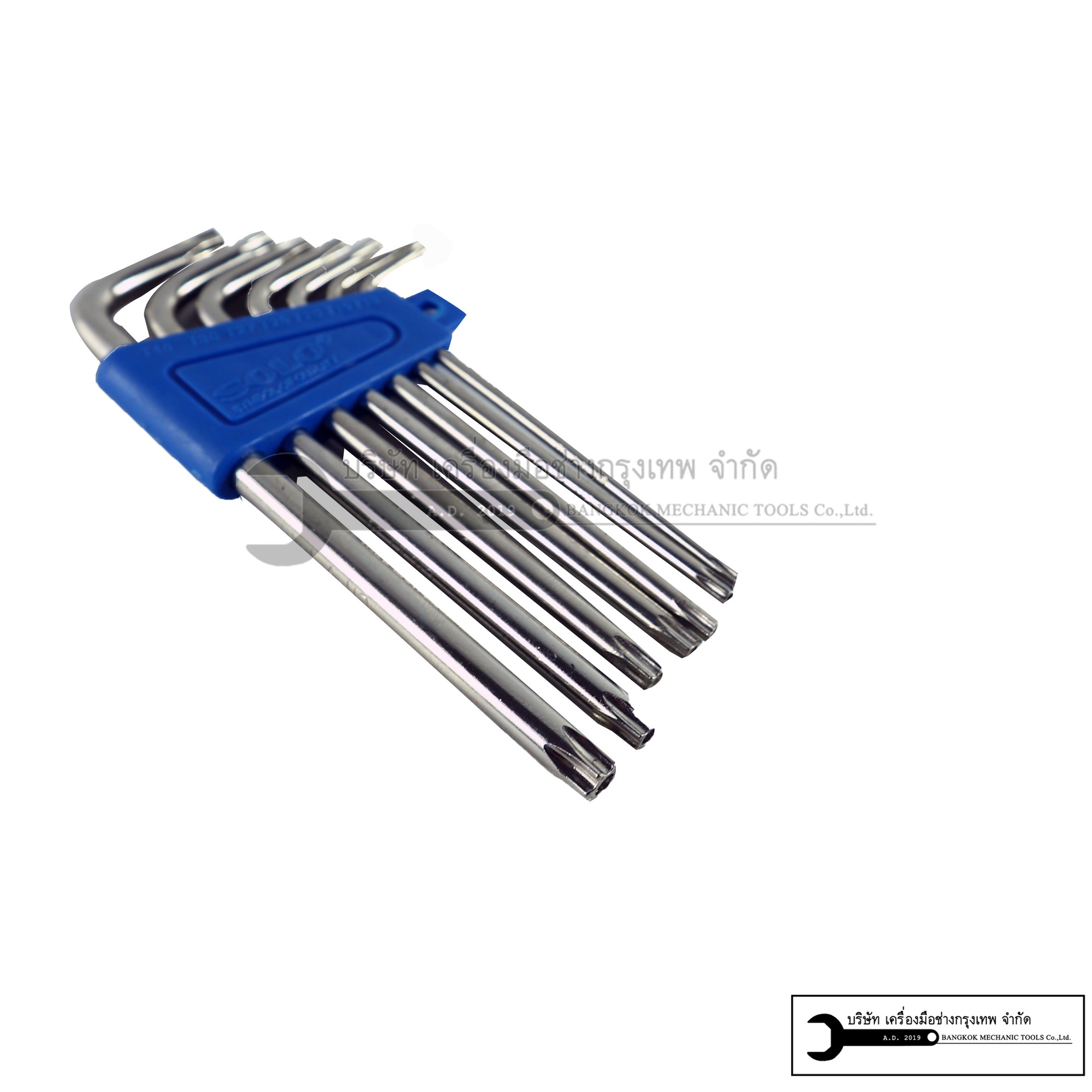 SOLO ประแจหกเหลี่ยมแฉกท๊อกซ์ (หัวจีบ) รุ่น 912