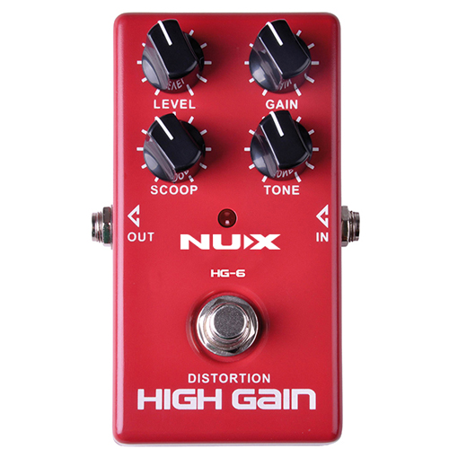 เอฟเฟ็คกีตาร์ไฟฟ้า NUX HG-6 Modern High Gain