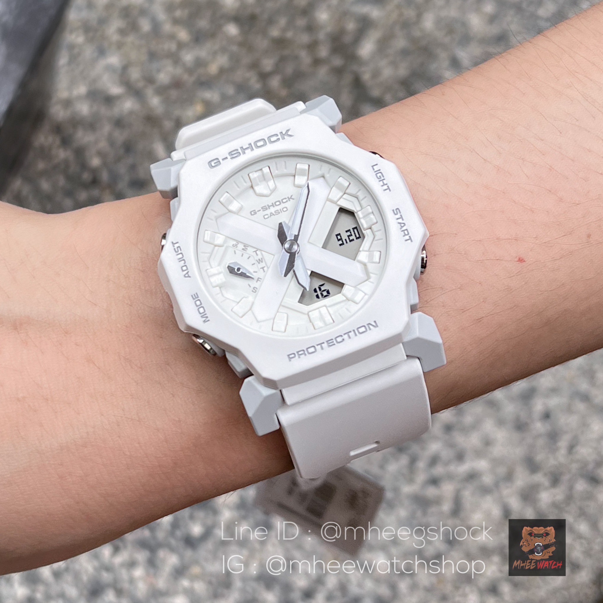 G-Shock Perfect White GA-2300 ประกันศูนย์ CMG