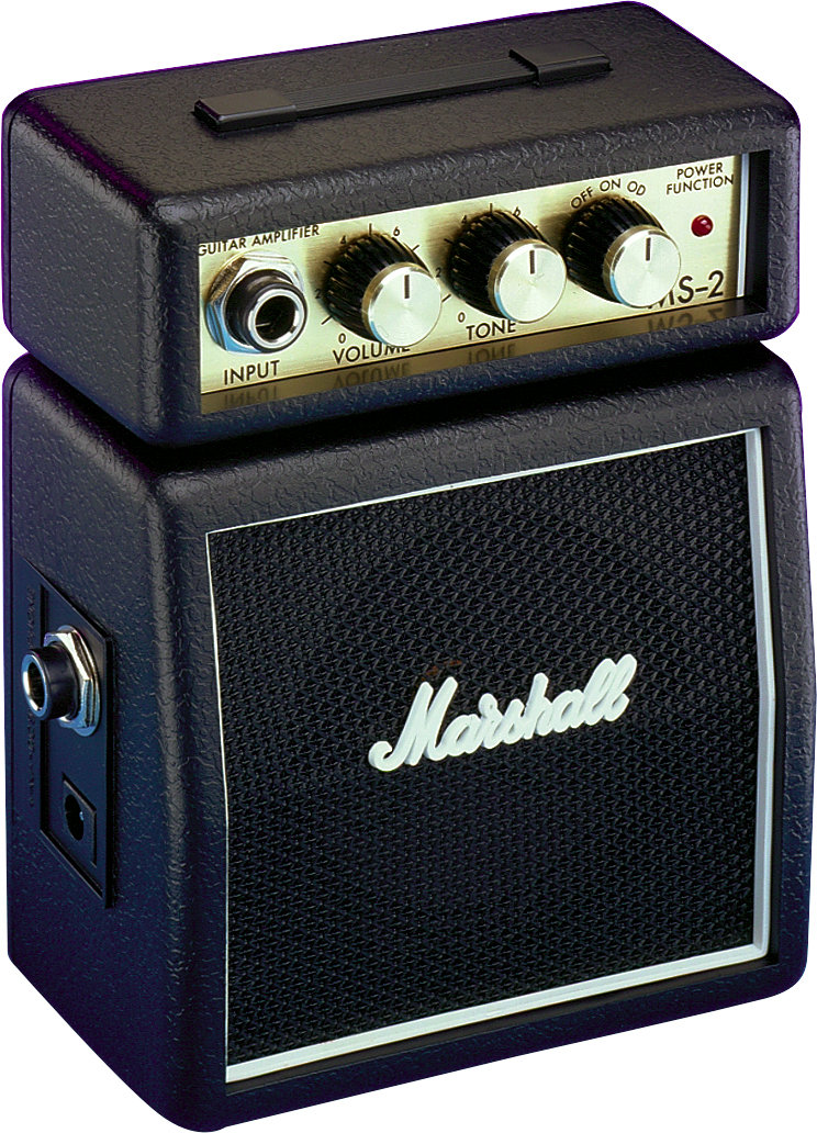 แอมป์กีตาร์ไฟฟ้า Marshall MS-2 Mini Amp