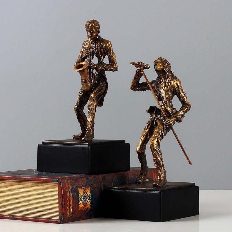 C1013B032 FAMITOSS ของแต่งห้อง นักดนตรี home decoration musician ของขวัญวันเกิด ของขวัญตั้งโชว์ ของขวัญตกแต่งห้อง