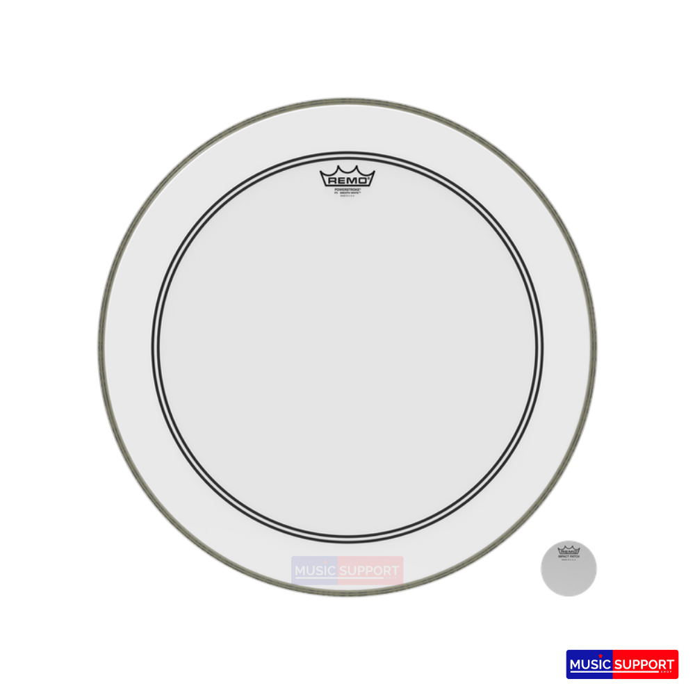 หนังกลอง Remo Powerstroke P3 Smooth White