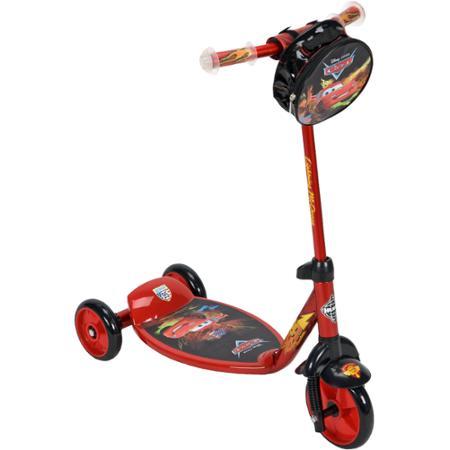 พร้อมส่ง Huffy Disney Cars 3-Wheel Preschool Scooter with Handlebar Bag สกู๊ตเตอร์ลายดิสนีย์คาร์ มีกระเป๋าใส่ของ ส่งฟรี ems