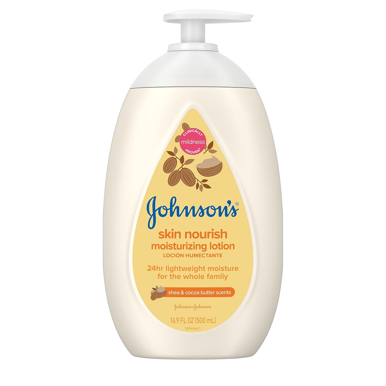 Johnson's Skin Nourish Moisturizing Lotion with Shea and Cocoa Butter Scents โลชั่นมอยส์เจอร์ไรเซอร์