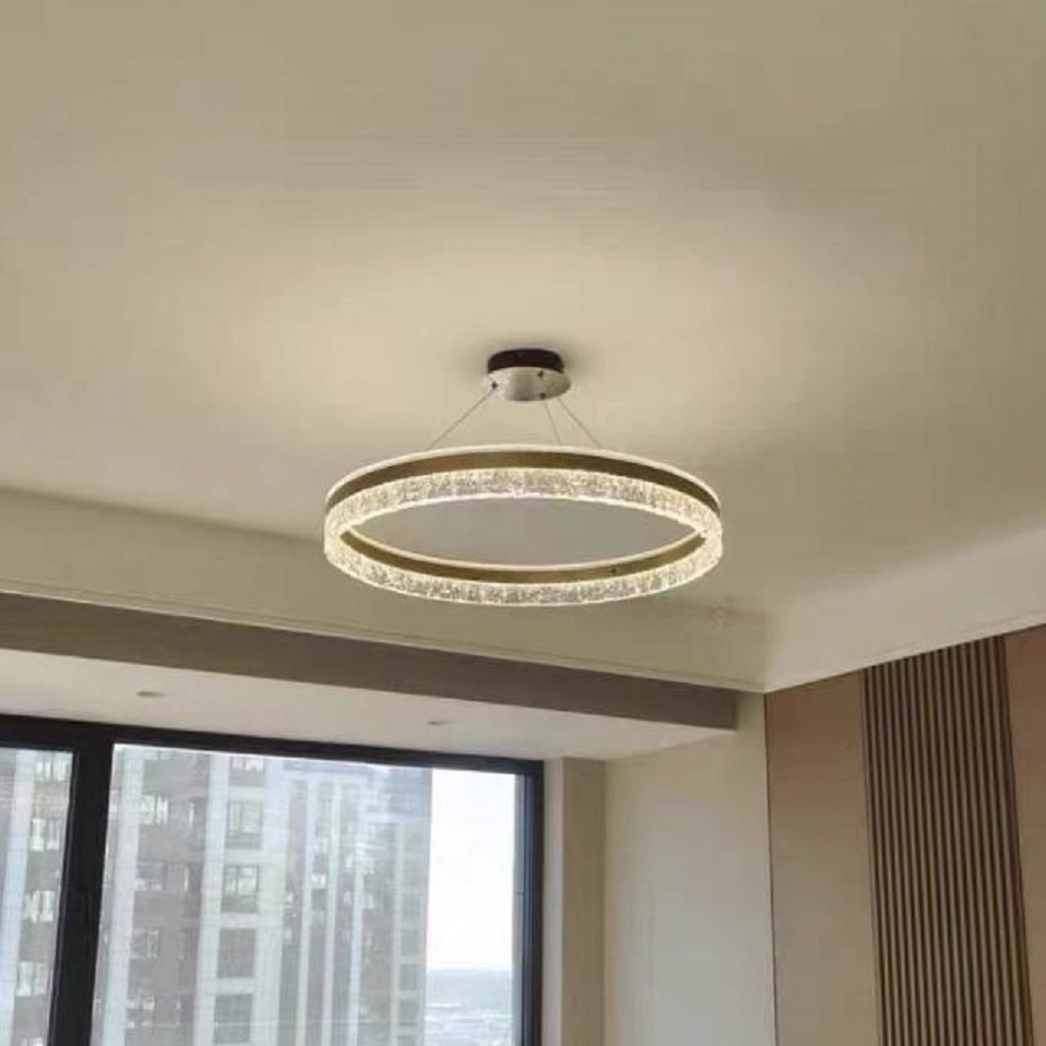 CT236A303 SOTMIA โคมไฟระย้า โคมไฟโมเดิร์นสีทอง Chandelier Lighting โถงบรรได โต๊ะทานอาหาร