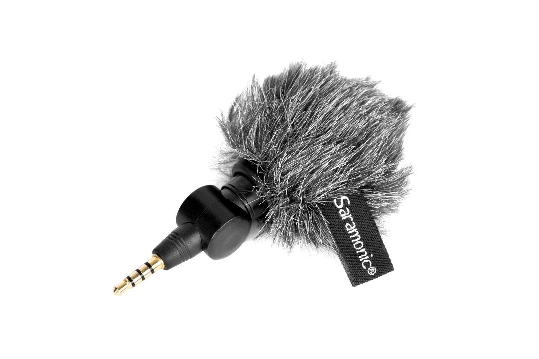 Saramonic XM1-WS เป็น Furry Windscreen แบบสวมทับคลุม Foam Windscreens ที่ไมค์ สำหรับ SmartMic Mini, SmartMic Di Mini, SmartMic UC Mini และ SR-XM1