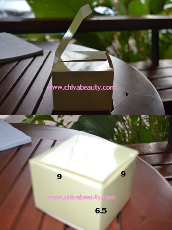 ขายส่ง ปลีก บรรจุภัณฑ์ กล่องใส่ ครีม ขนาด 9(กว้าง) * 9(ยาว) * 6.5(สูง) cm ราคา 25 บาท