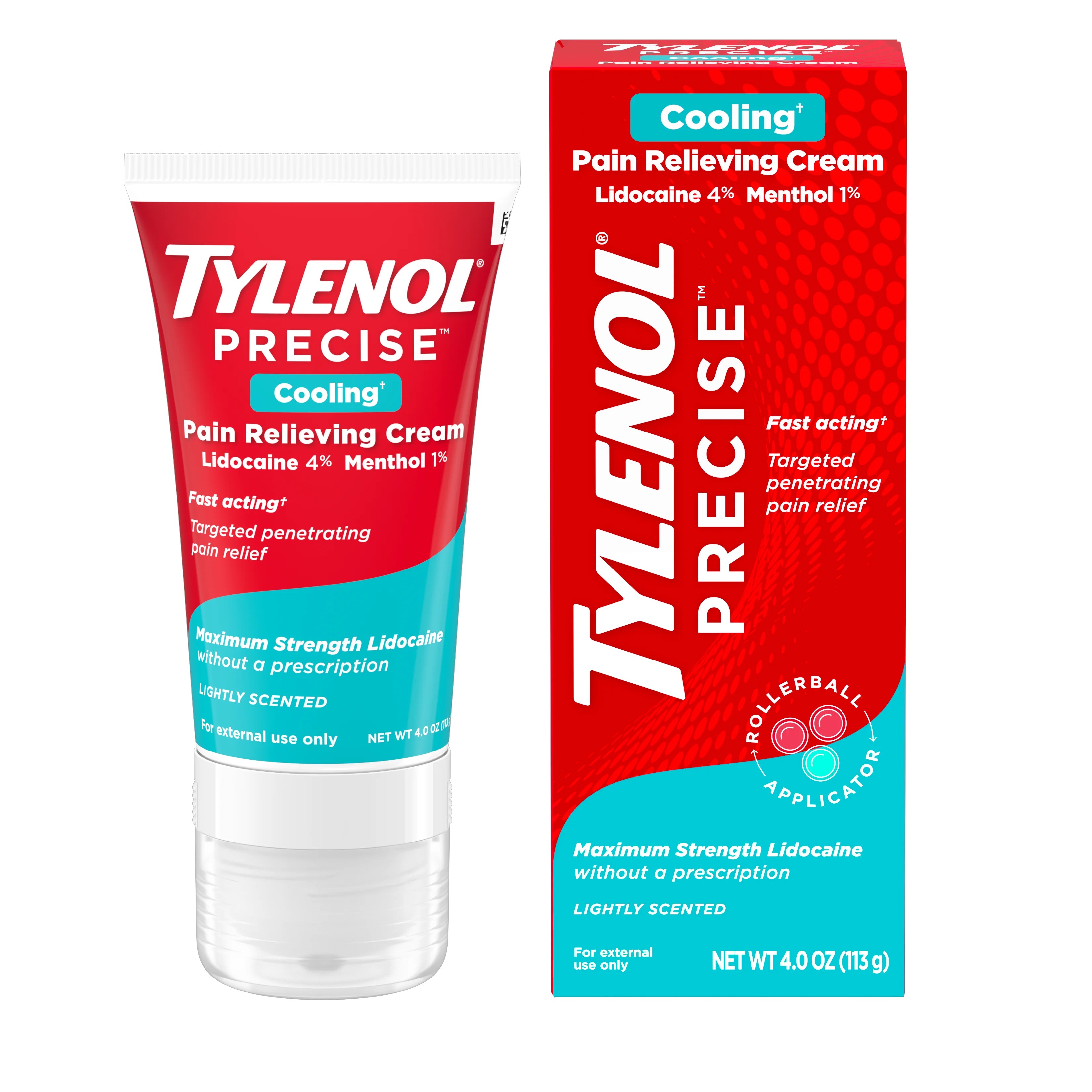 TYLENOL PRECISE Cooling Pain Relieving Cream ครีมทาบรรเทาอาการปวด สูตรเย็น
