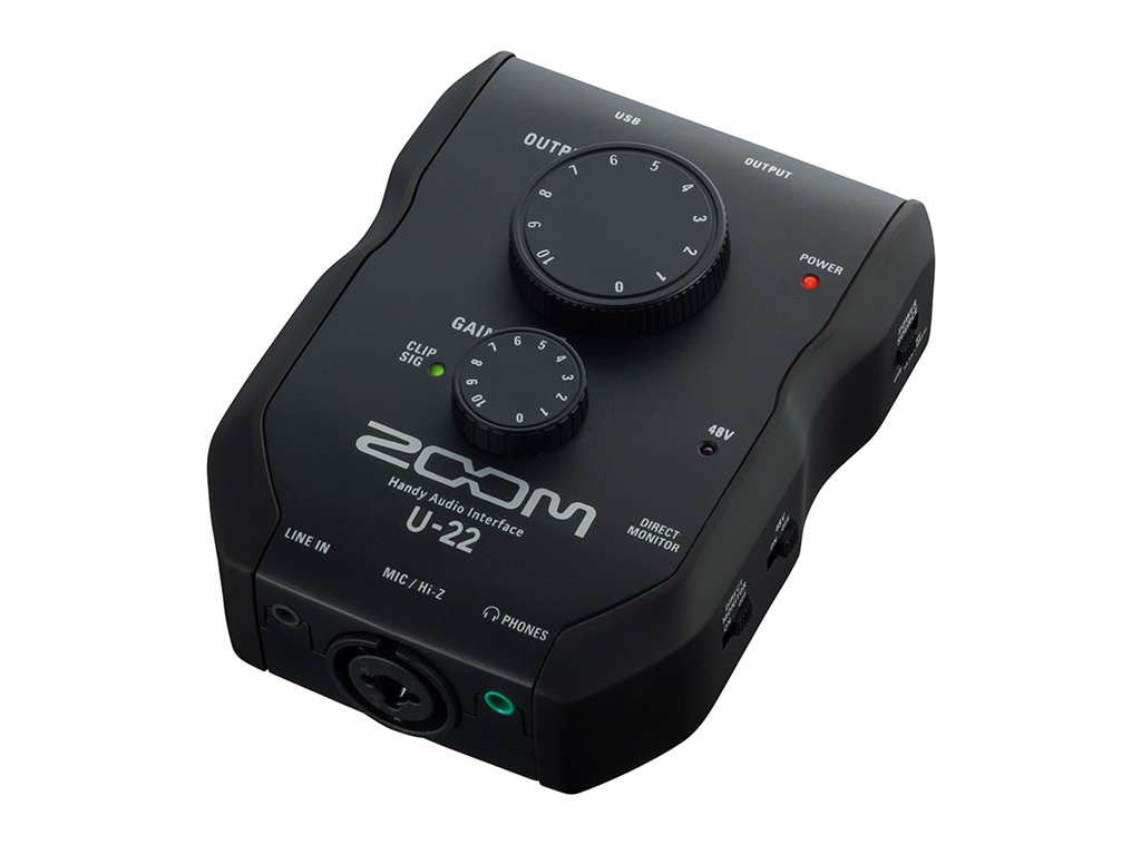 Zoom U22 USB Audio Interface อินเตอร์เฟสบันทึกเสียง