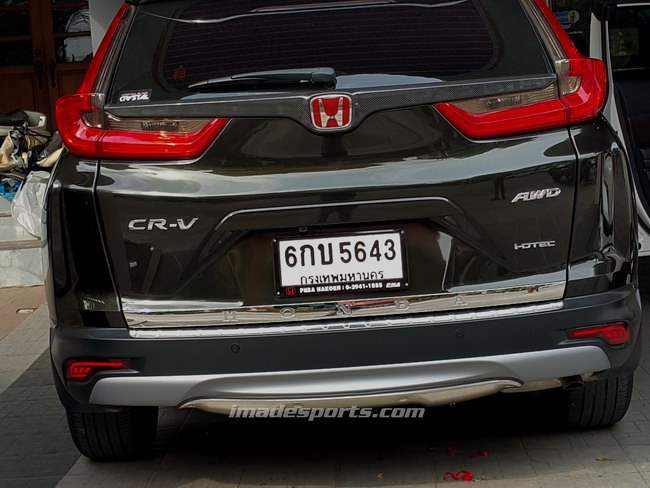 ชุดตกแต่งกระจัง CRV G5 Black Kevlar