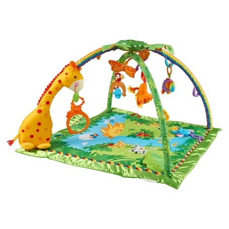 Fisher Price Rainforest Melodies & Lights Gym เพลยิมของเล่นเด็กแรกเกิดรุ่นสุดฮิต ของแท้จากอเมริกา (สินค้าขายดี)