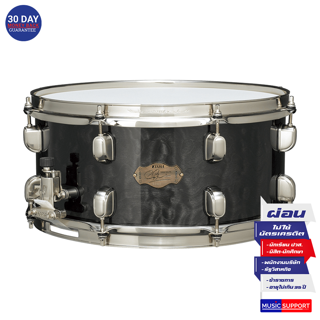 กลองสแนร์ไม้ TAMA 14" x 6.5" นิ้ว ( Simon Phillips ) SP1465H "The Monarch"