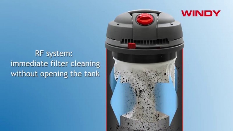 เครื่องดูดฝุ่น 2 มอเตอร์ ขนาด 65 ลิตร รุ่น Windy 265 IF