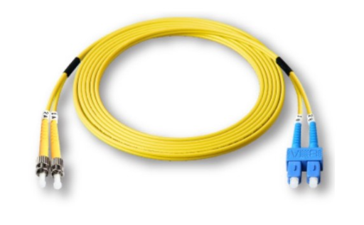 UFP946D31-05 Fiber Optic ST-SC Patch Cord OS2, Duplex Single-mode, (3.0 mm Jacket)/UPC-UPC, Lengths 5 m.