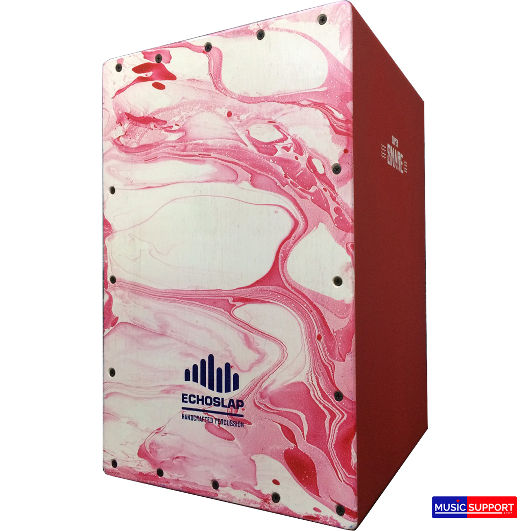 Echoslap คาฮอน Super Snare คลื่นน้ำสีแดง