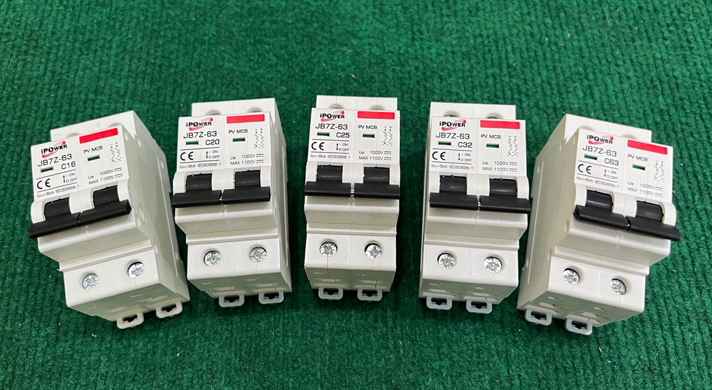 เบรกเกอร์ DC ipower 1000V 16A 20A 25A 32A 63A อุปกรณ์ไฟฟ้า เบรกเกอร์ ตู้คอนโทรล ชิ้น 2021-07-27 08:41:31 2024-06-11 16:09:46