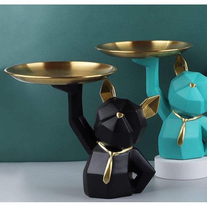 C1009B053 FAMITOSS ของตั้งโชว์ ของตกแต่งโต๊ะทำงาน ของตั้งโชว์ตกแต่งโต๊ะทำงาน โมเดลตั้งโชว์ รูปสุนัข หลากหลายสไตล์