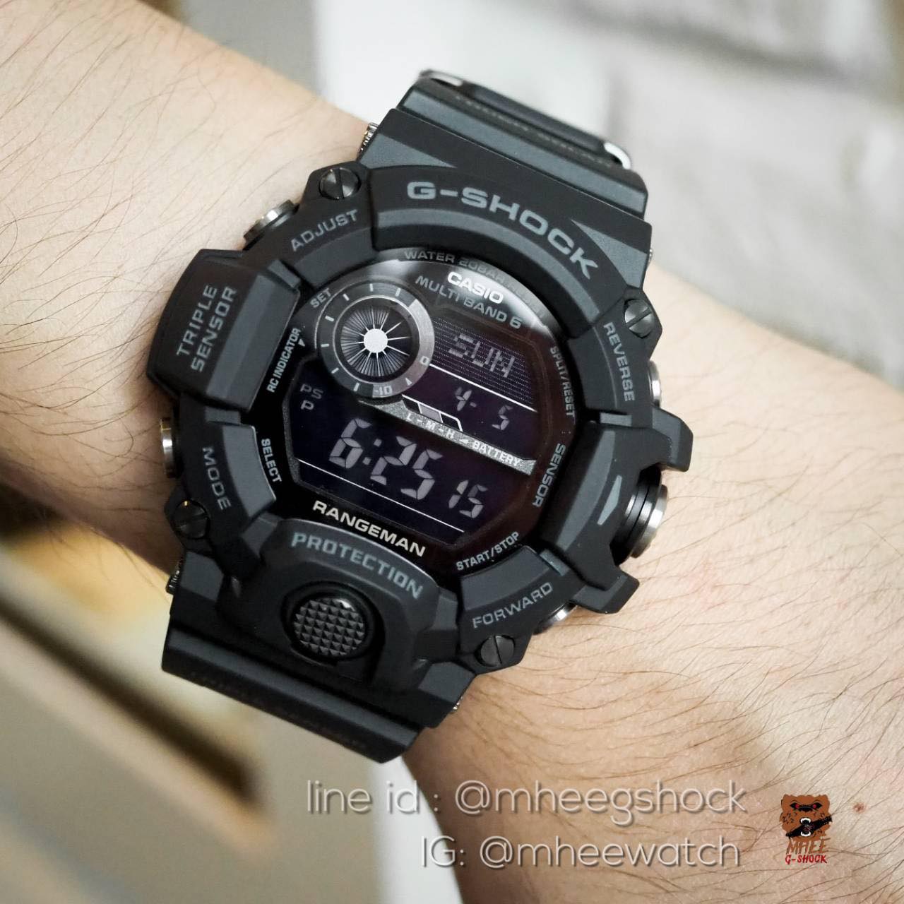 นาฬิการุ่นใหม่ล่าสุดจาก MASTER OF G รุ่น RANGEMAN GW-9400-1b