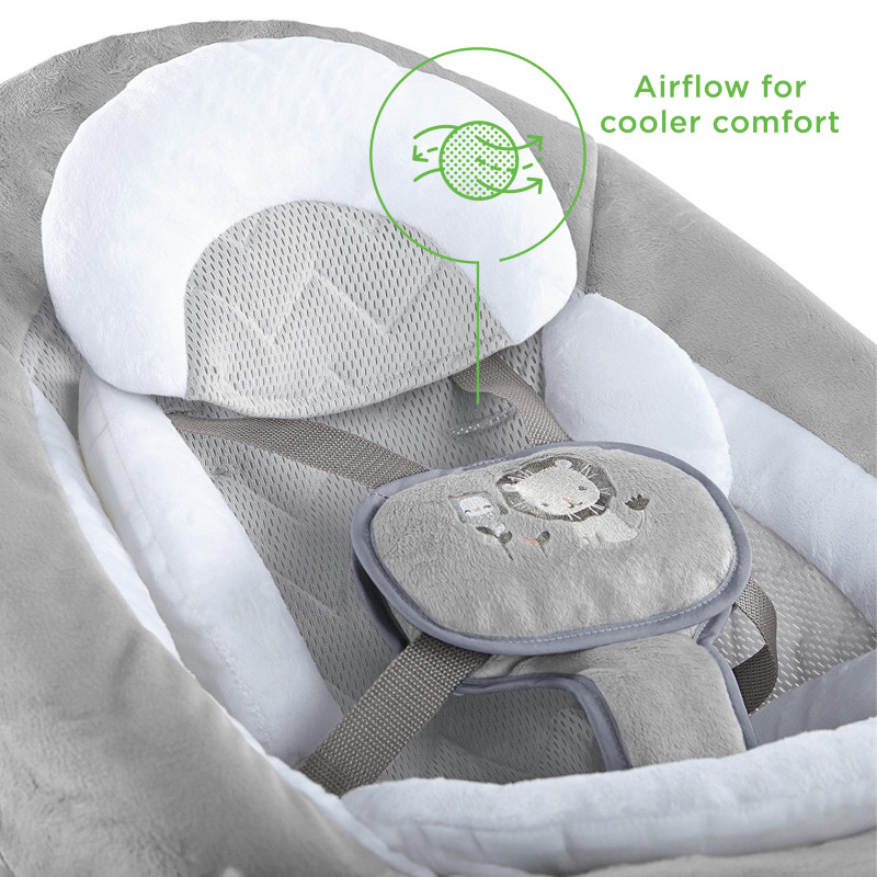 Ingenuity DreamComfort InLighten Cradling Swing - Braden เปลไกวไฟฟ้า ใช้ไฟบ้านได้