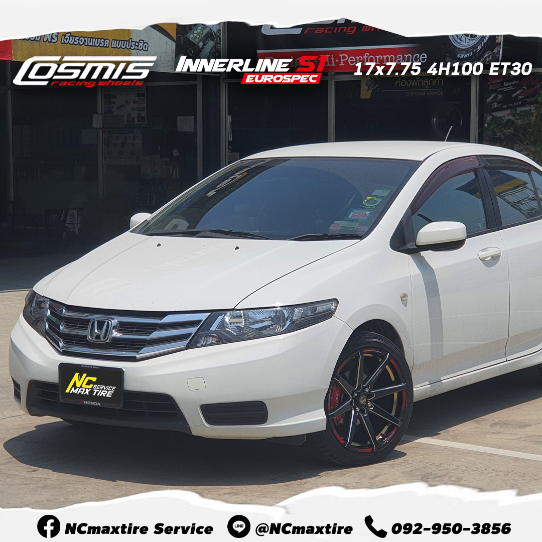 ล้อแม็กขอบ17 / Cosmis / InnerlineS1 / Euro / 17x7.75 4H100 ET30