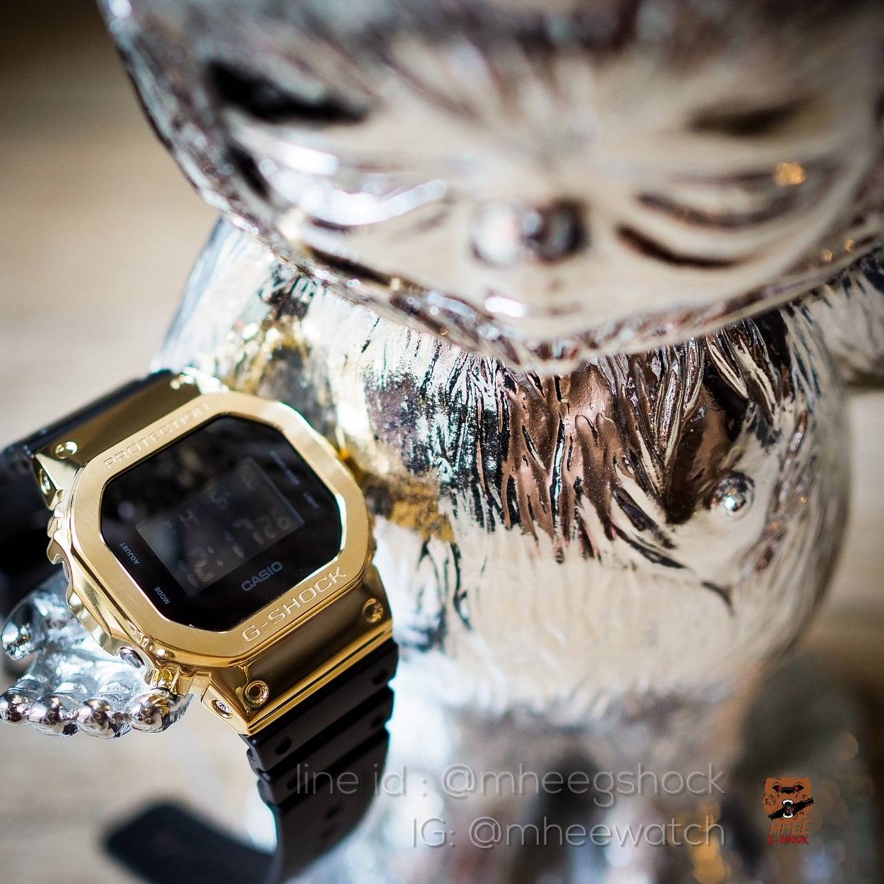 G-Shock Custom DW-5600 Gold
