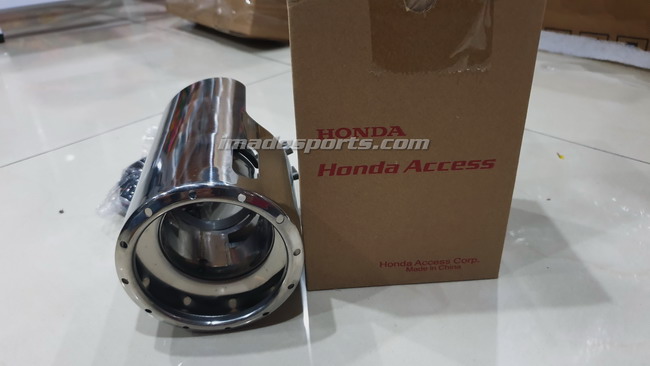 ปลายท่อสเตนเลส CRV G4 Honda Access แท้
