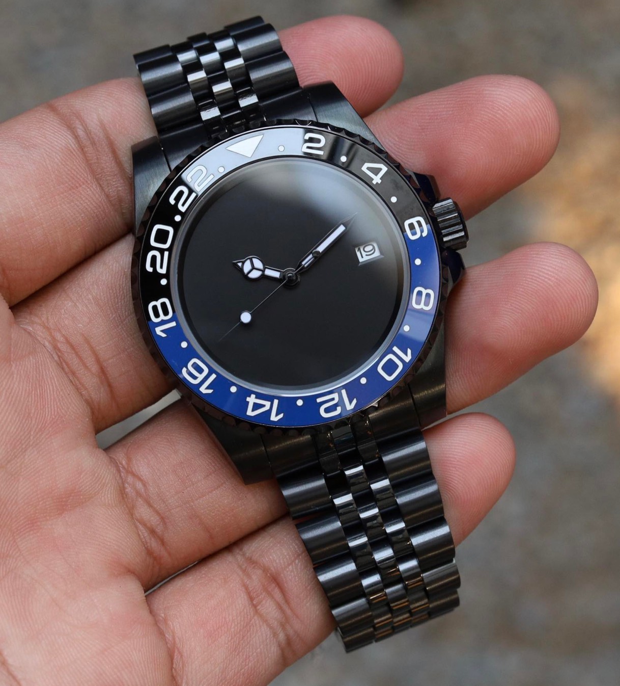 Seikomod Black DLC Batman Jubilee