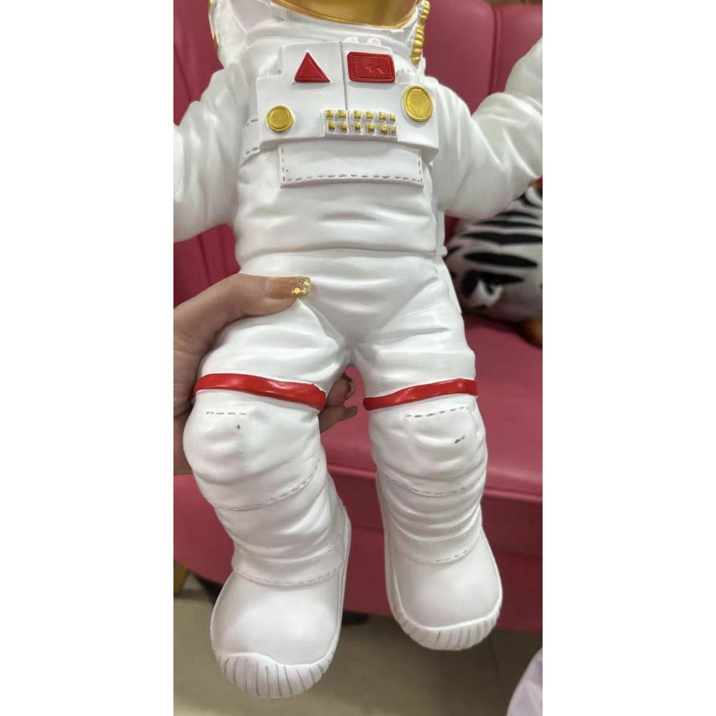 CT190A147 SOTMIA โคมไฟดวงจันทร์ นักบินอวกาศแต่งผนังห้อง โคมไฟติดผนัง ภาพตกแต่งสามมิติ