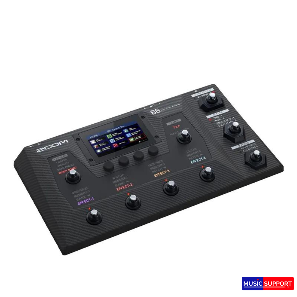 ZOOM B6 มัลติเอฟเฟคเบส Multi-Effect Bass