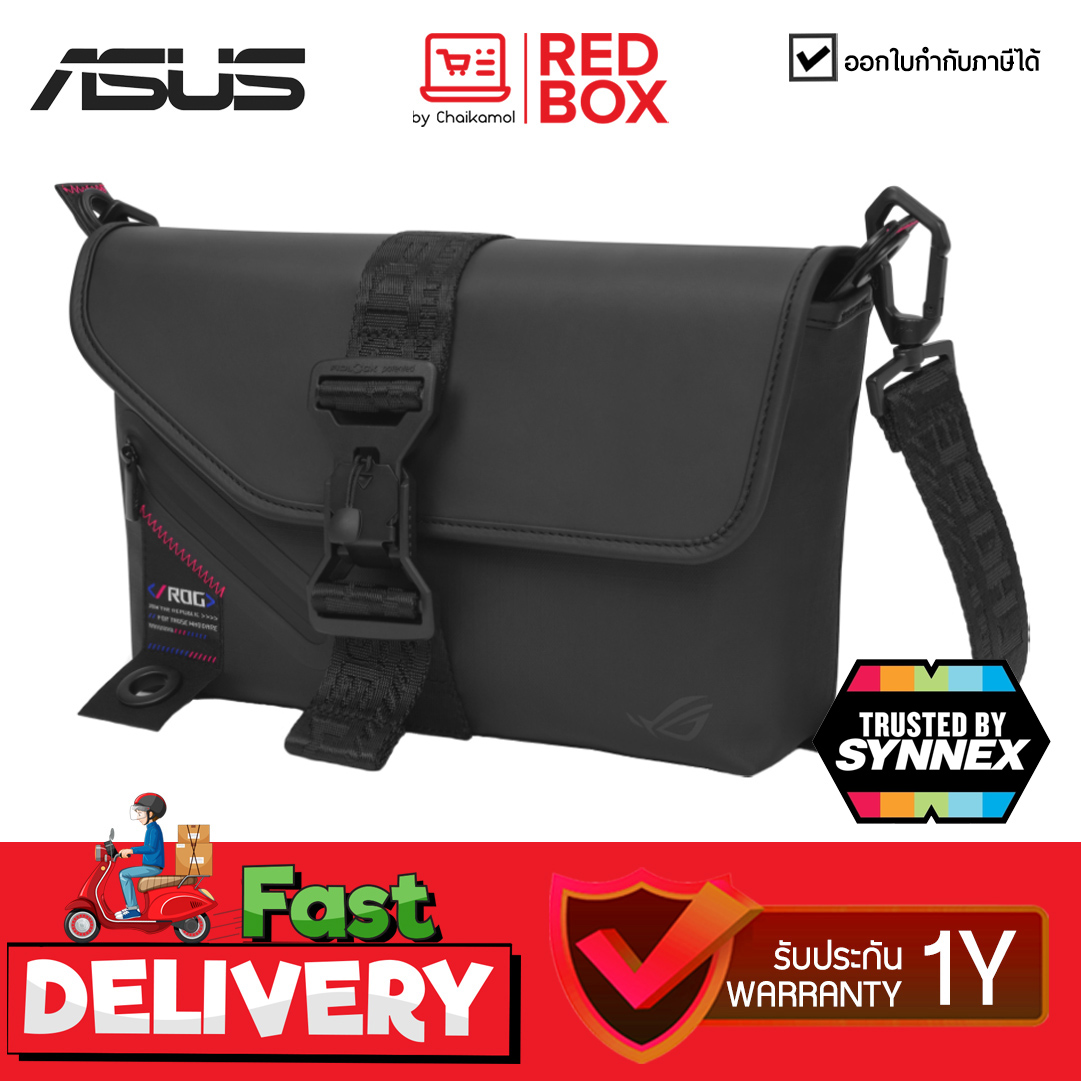 [สินค้าพร้อมส่ง] Asus ROG Slash Sling Bag 2.0 BC3003 กระเป๋าสะพาย กันน้ำ