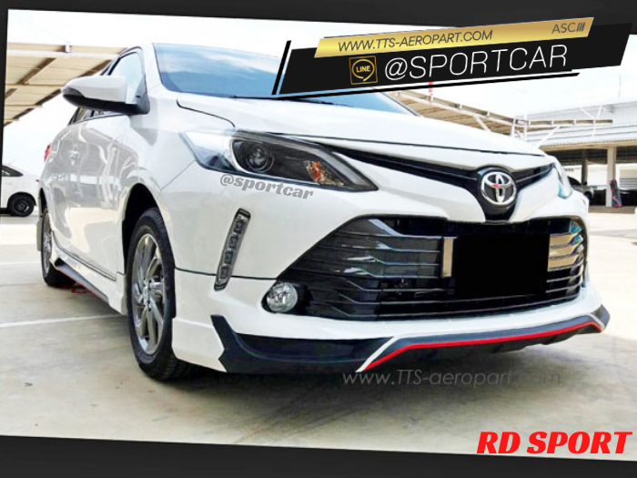 ชุดแต่ง Vios 2022 2020 2019 2018 2017 ทรง RD - สเกิร์ต Vios, สปอยเลอร์ Vios, วีออสแต่ง, วีออสแต่งVIP, Vios แต่งซิ่ง, Vios แต่งสวย, Vios Gen1 แต่ง, Vios Gen2 แต่ง