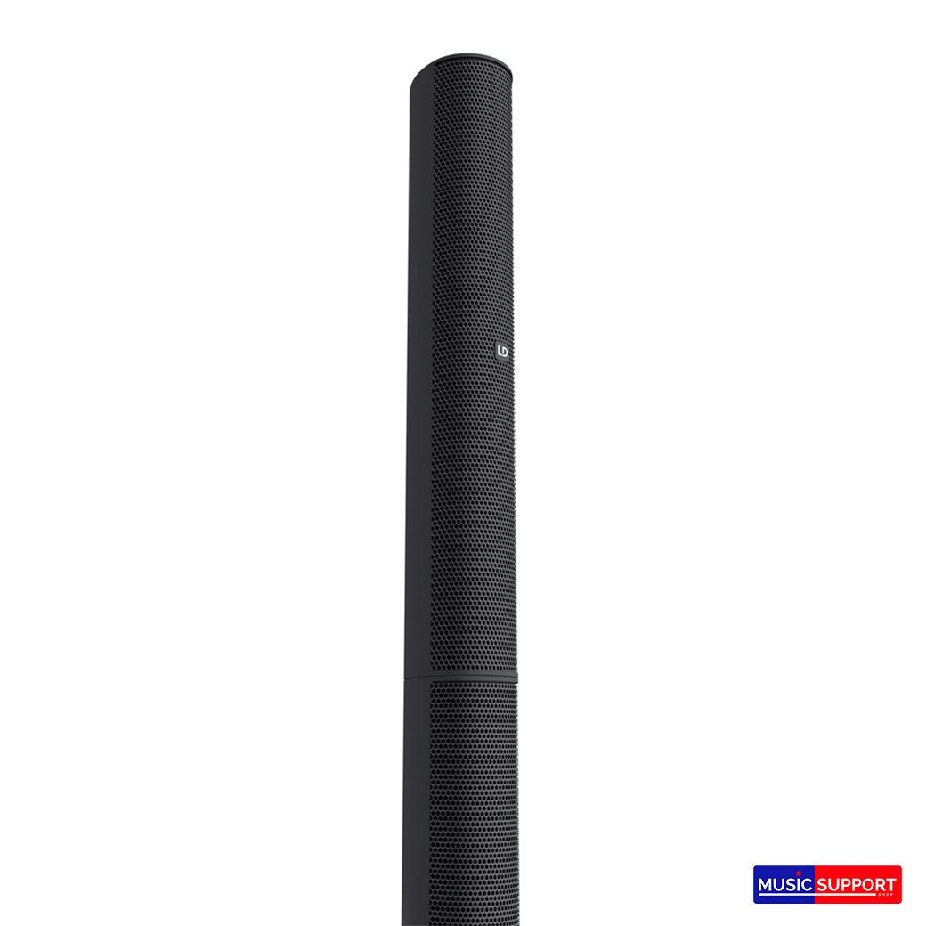 LD SYSTEMS MAUI 5 GO 100 ชุดตู้ลำโพง Active Column ไร้สาย ขนาด 3 นิ้ว 4 ดอก ซัพวูฟเฟอร์ 8 นิ้ว 800 วัตต์ คลาส D มิกเซอร์ 4 ชาแนล (สีดำ)