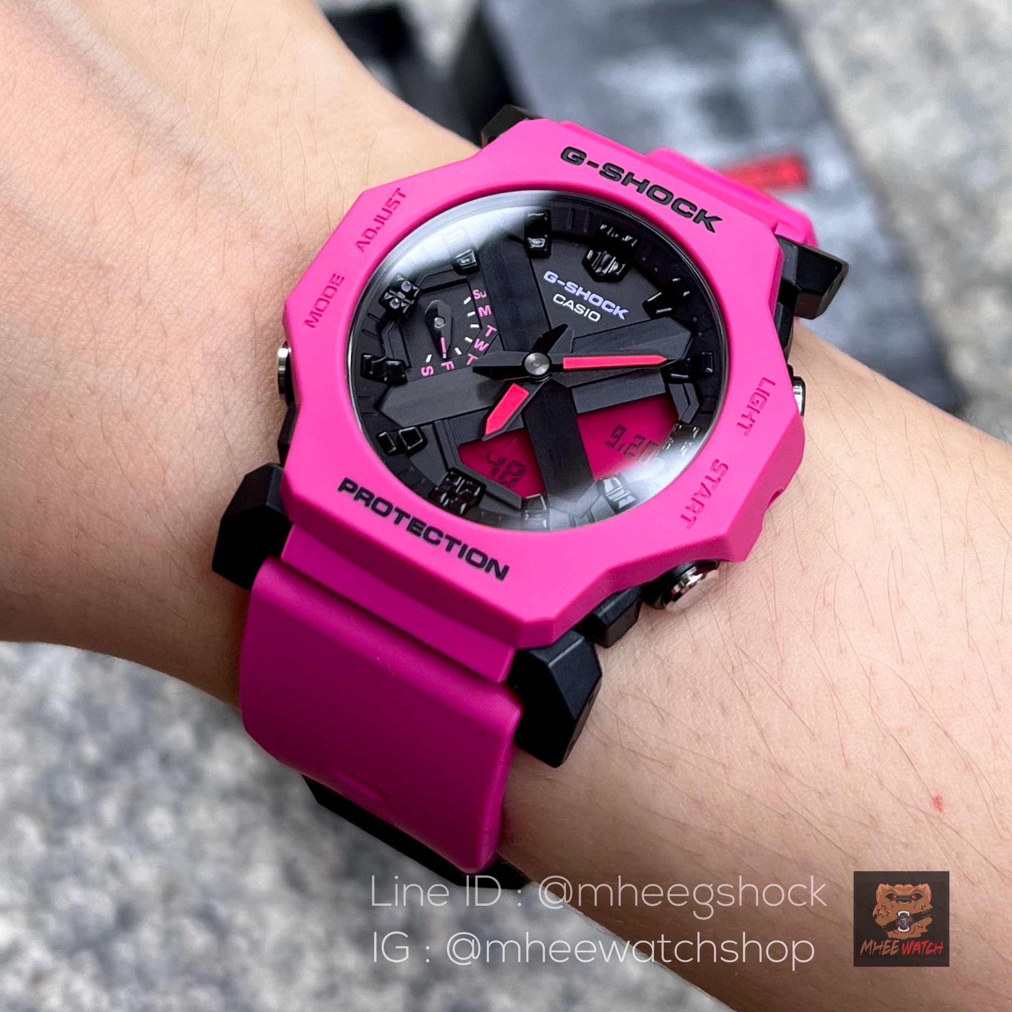 G-Shock Shocking Pink GA-2300 ประกันศูนย์ CMG