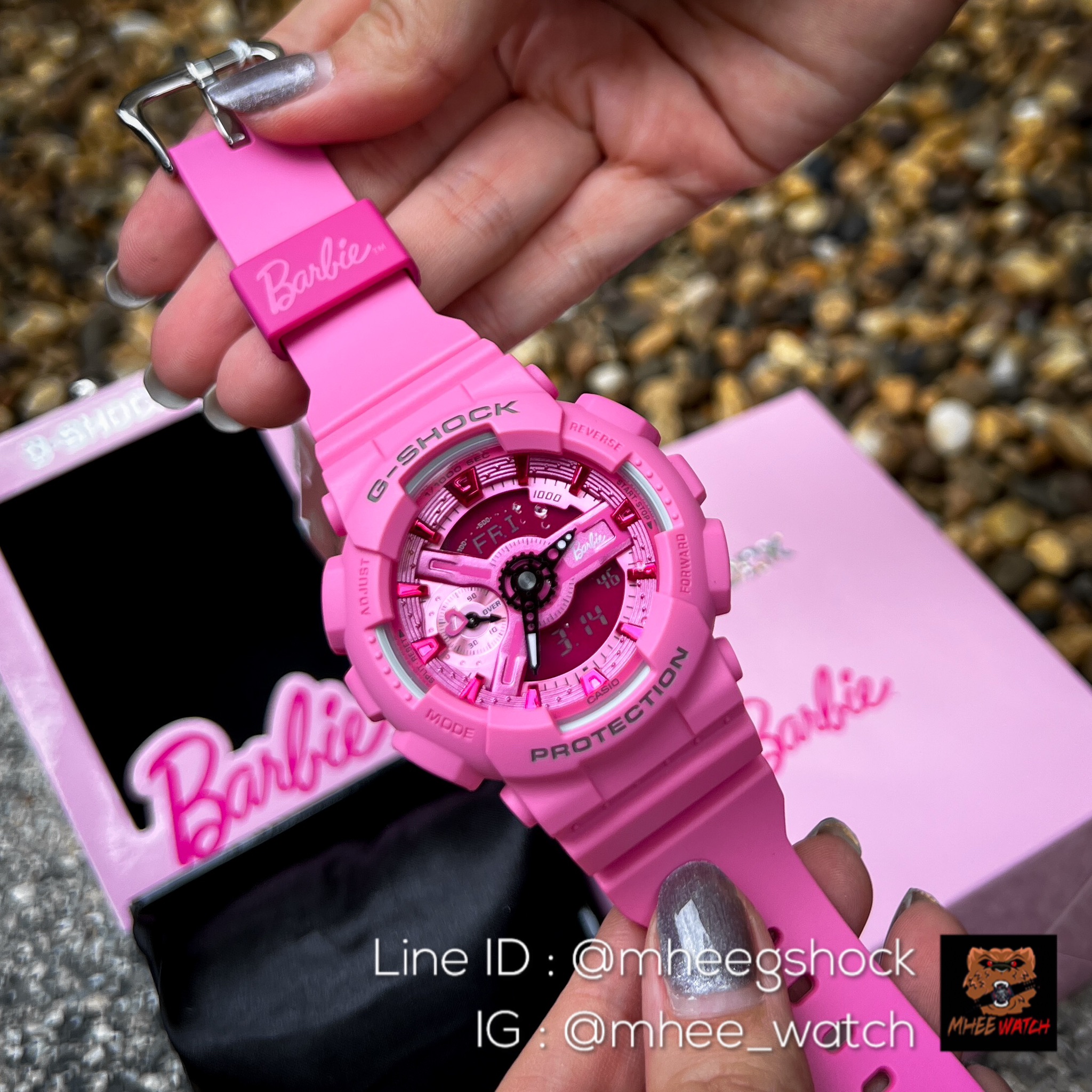 G-Shock Mini Limited Barbie X Casio G-SHOCK Pink Edition GMA-S110BE-4A