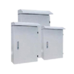 Rack cabinet ตู้แรค BELLCOMMS, CCTV Outdoor steel Cabinet Type 2 (68H x 43W x 16.3D cm.) ตู้เหล็กกันน้ำ ภายนอกอาคาร