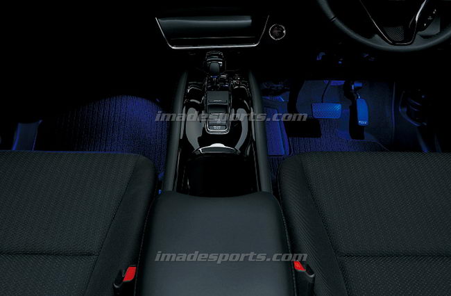 ไฟ LED ใต้คอนโซล (iluminated Foot-light)